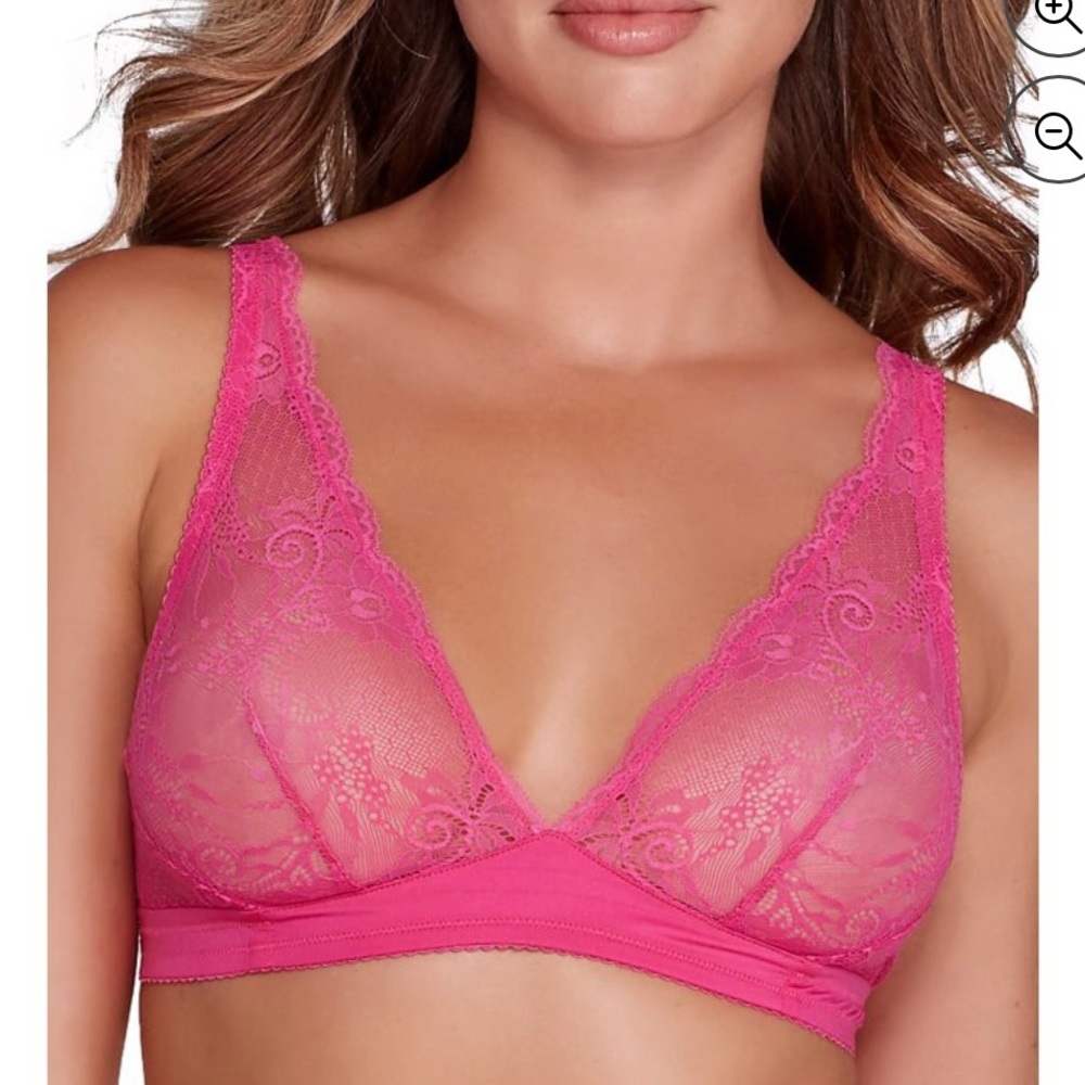 Cosabella Trenta bralette in red, size small